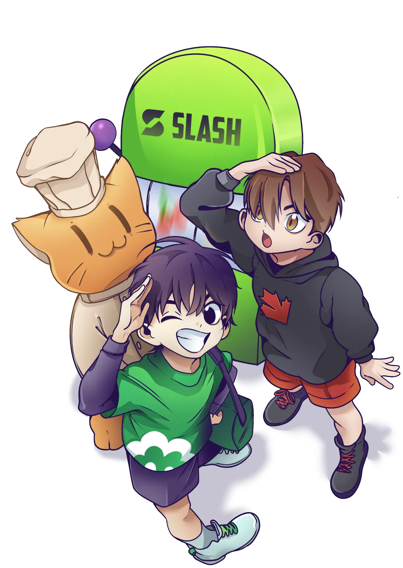 Footer character
